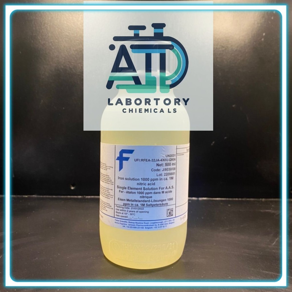 Hóa Chất Iron solution 500ml Fisher - (ATD_LAB) | Shopee Việt Nam