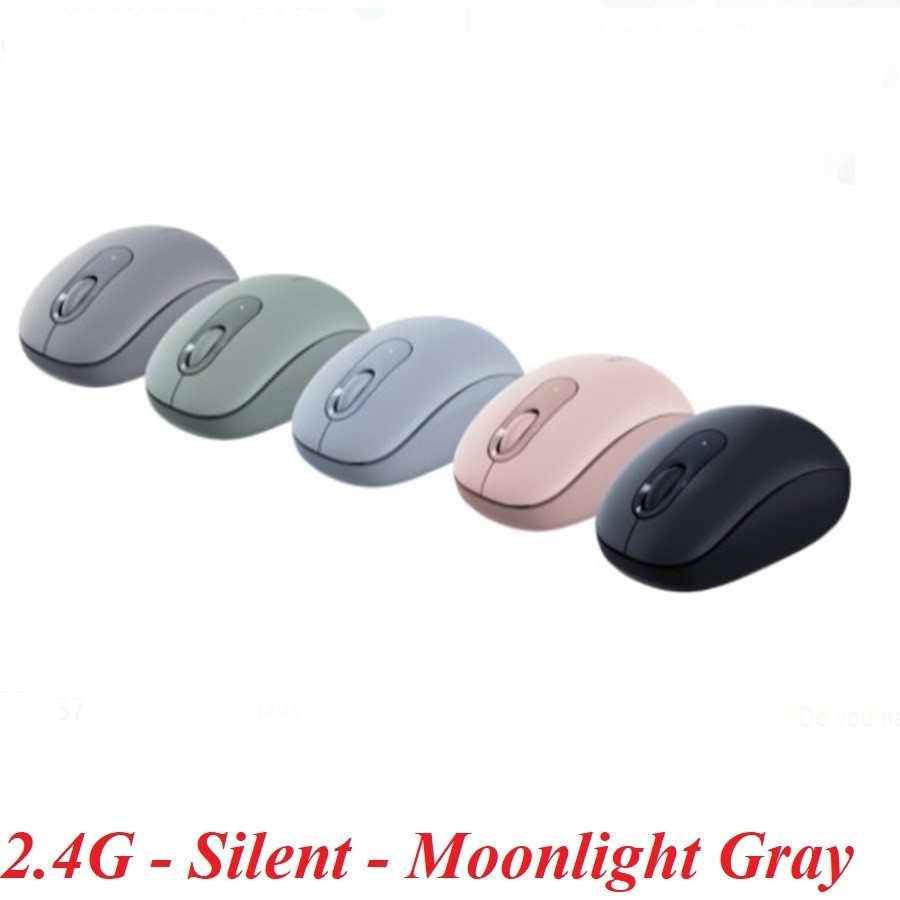 Ugreen 90669 10m 2400dpi Moonlight Gray Chuột không dây Silent 2.4ghz ...