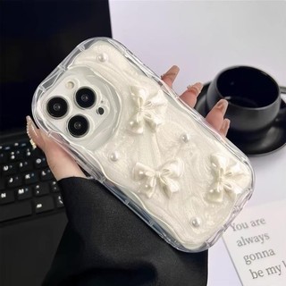 [Nơ ngọc trai] Ốp lưng iphone hoạ tiết Nơ ngọc trai cho 7plus/8plus/x/xs/xsmax/11/12/13/14/15/16pro/plus/promax RABBI