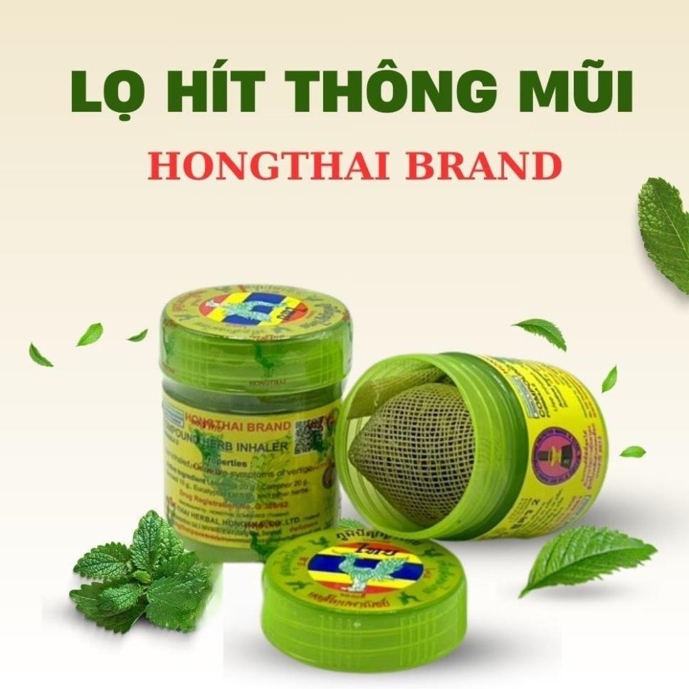 Dầu hít Thái Lan, hít xoang Thái Lan con công, hít mũi Hongthai thảo ...