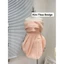 Đầm trễ vai tơ nến búp hoa hồng sang chảnh – Kim Thoa Design
