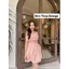 Đầm trễ vai tơ nến búp hoa hồng sang chảnh – Kim Thoa Design