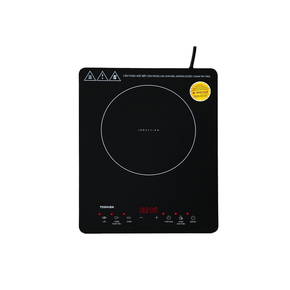 [Kèm nồi] Bếp từ Toshiba IC-20R2SV - 3 chế độ nấu - Kính Ceramic - Bảo hành chính hãng 12 tháng