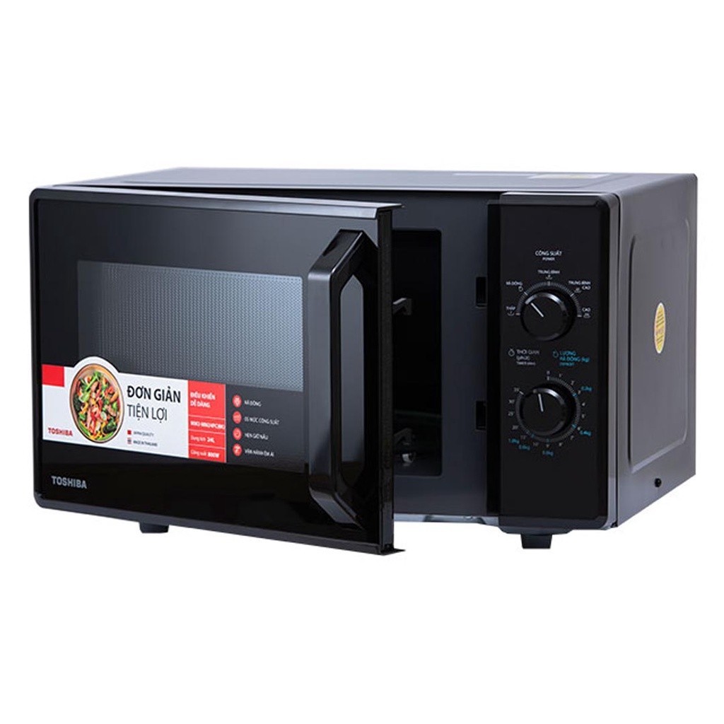 Lò vi sóng Toshiba MW2-MM24PC(BK) - Dung tích 24L - Bảo hành chính hãng 12 tháng [Hỏa tốc Hcm]