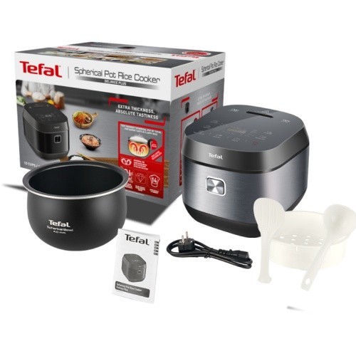 Nồi cơm điện tử Tefal RK776B68 1.8L - Lòng nồi niêu dày 4mm - Bảo hành chính hãng 24 tháng
