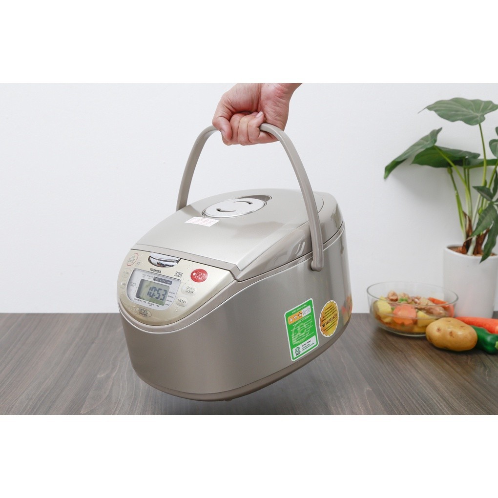 Nồi cơm điện tử cao tần Toshiba RC-18RH(CG)VN - Dung tích 1.8L - Bảo hành chính hãng 12 tháng