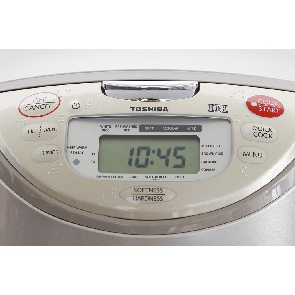Nồi cơm điện tử cao tần Toshiba RC-18RH(CG)VN - Dung tích 1.8L - Bảo hành chính hãng 12 tháng