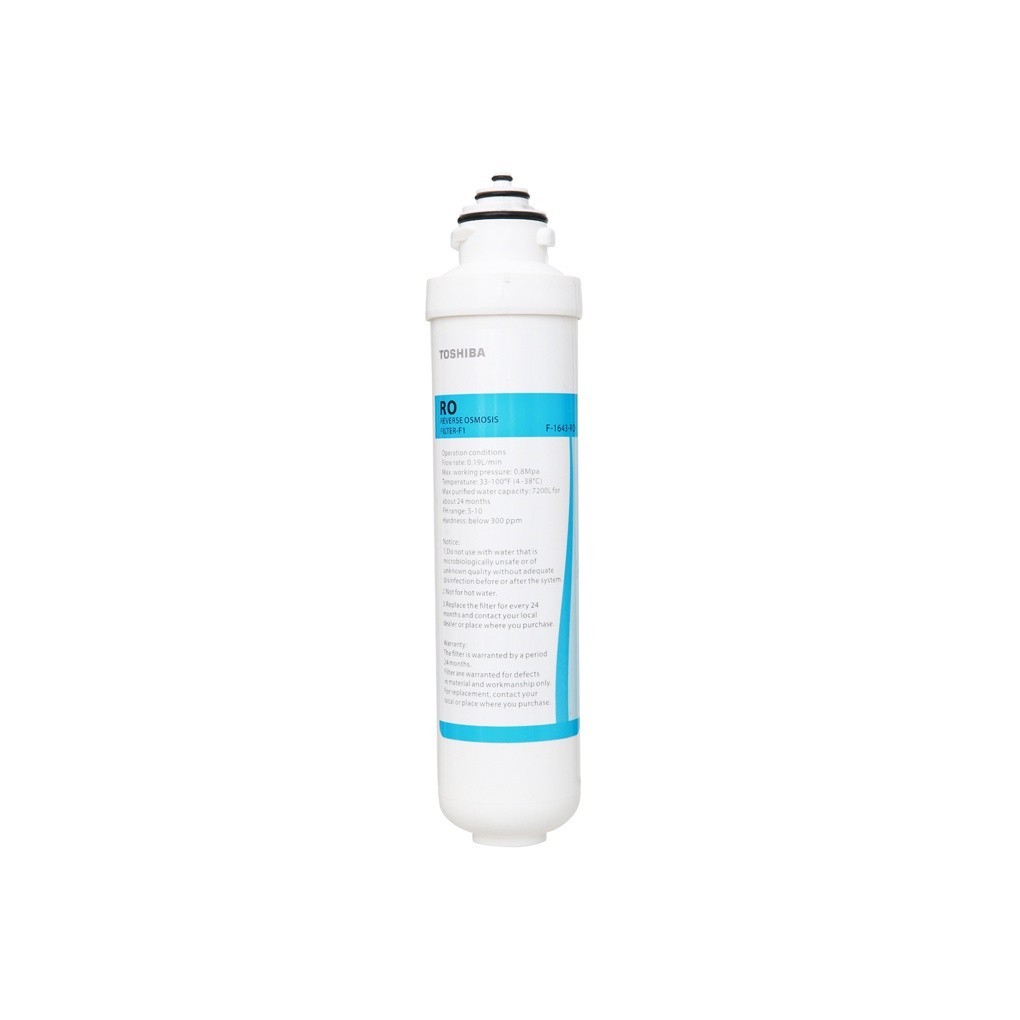 Lõi lọc nước Toshiba F-1643-RO - Lõi số 3 - Dùng cho máy Toshiba TWP-W1643SV(W) - Hàng chính hãng