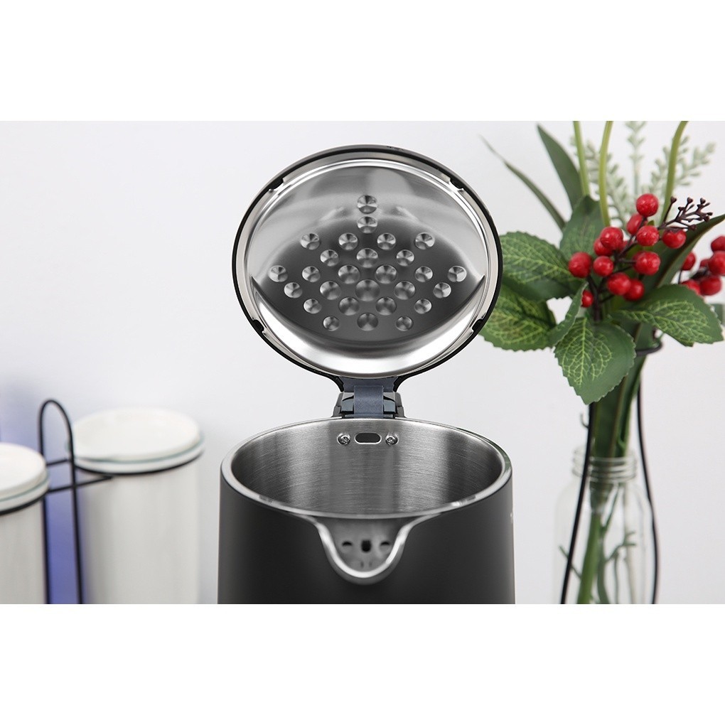Ấm siêu tốc Toshiba KT-15DS1NV 1.5L - Thân vỏ 2 lớp cách nhiệt - Bảo hành hính hãng 12 tháng