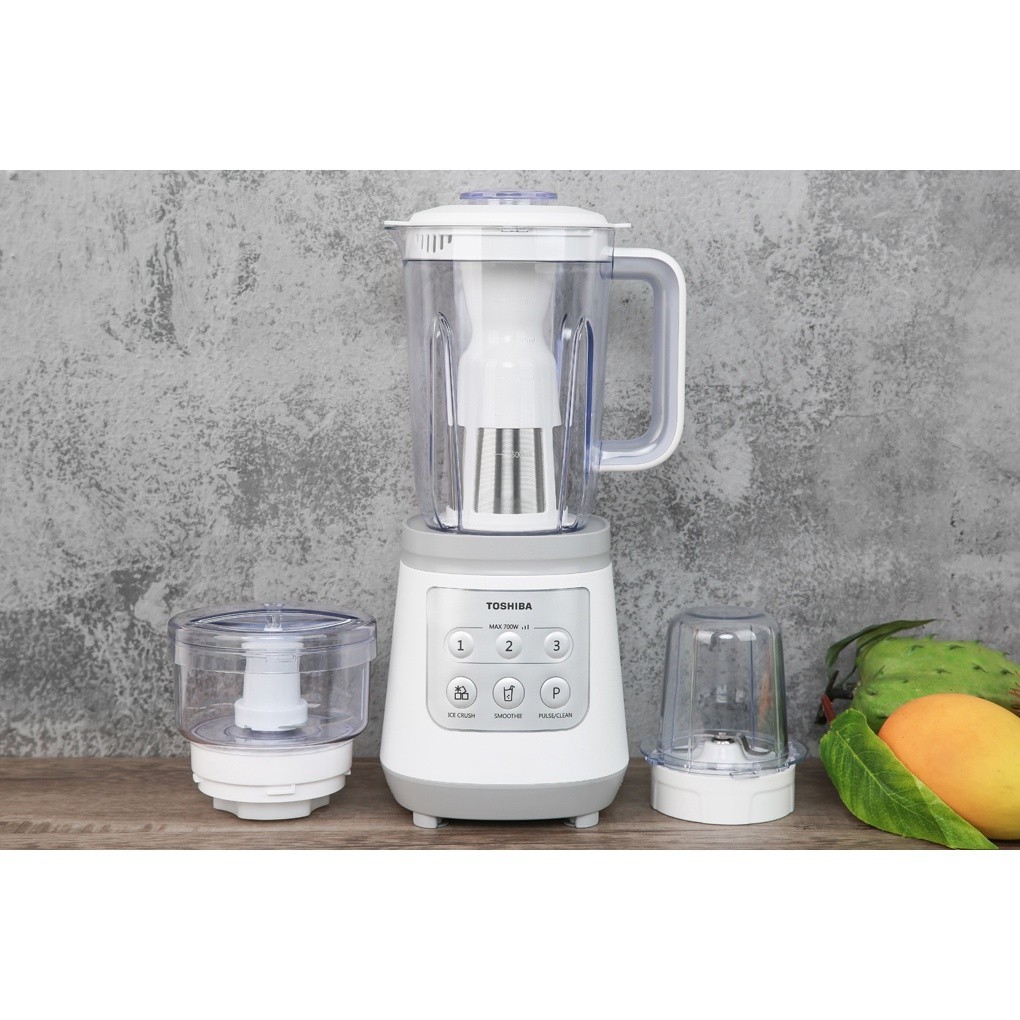 Máy xay sinh tố Toshiba BL-70PR2NV 1.5L - Thép không gỉ - Bảo hành chính hãng 12 tháng [Hỏa tốc Hcm]