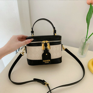 Túi cốp nữ đeo chéo túi trống thiết kế ô trám thời trang phong cách cá tính hiện đại Liistore88  K67