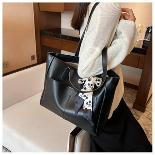 Túi tote da công sở túi đeo vai thời trang đi làm đi chơi tặng kèm khăn Liistore88 K27