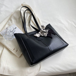 Túi tote da công sở túi đeo vai thời trang đi làm đi chơi tặng kèm khăn Liistore88 K27