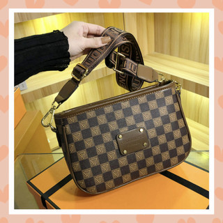 Túi xách nữ Liistore túi đeo chéo kẻ ô cá tính Dây bản to Đi Chơi Hot Trend LK147
