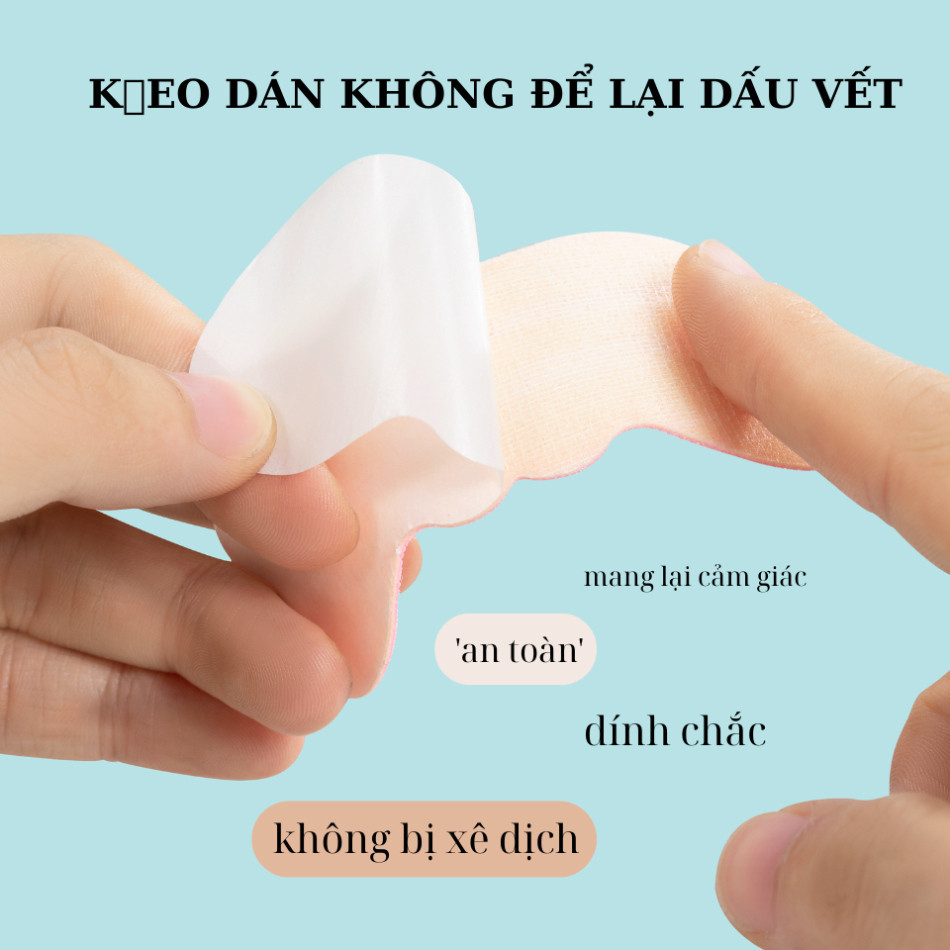 Ảnh Miếng Dán Gót Giày 4D MINSU M5515 Lót Đệm Có Hạt Silicon Bảo Vệ, Chống Trầy, Rớt Gót Chân,Giảm Size Giày Cao Gót Bị Rộng 4
