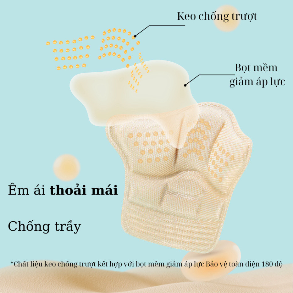 Ảnh Miếng Dán Lót Gót Giày 5D Chống Rộng MINSU M5510 Lót Đệm Có Hạt Silicon Bảo Vệ, Chống Trầy Cho Giày Cao Gót Thể Thao 2