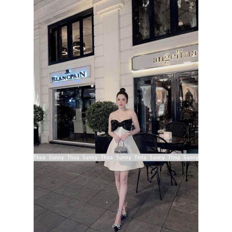 Váy Nơ Đen Kim Sa Kim Thoa Design