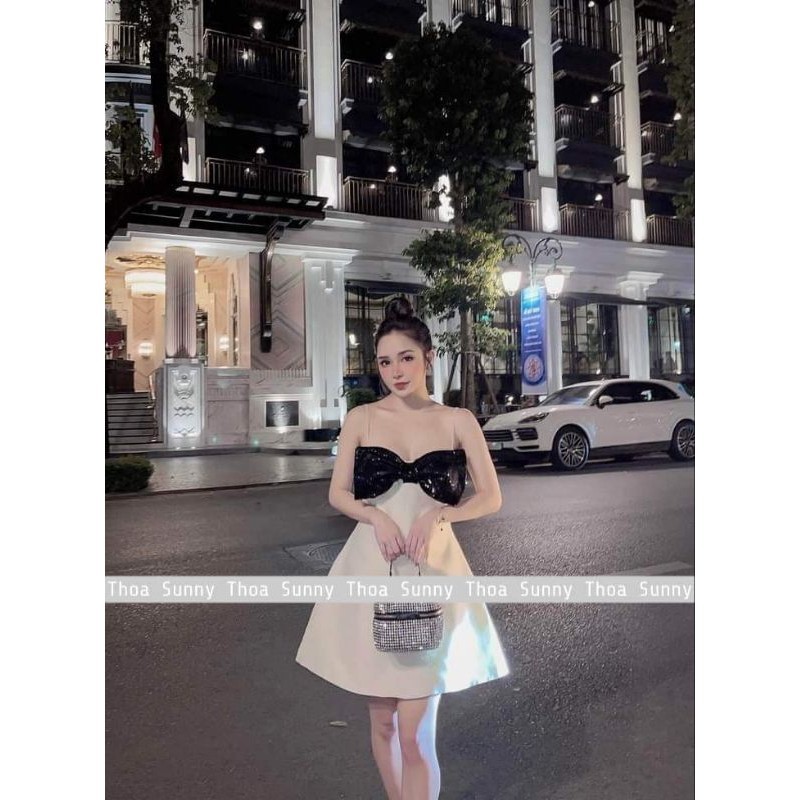 Váy Nơ Đen Kim Sa Kim Thoa Design