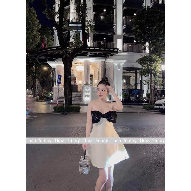 Váy Nơ Đen Kim Sa Kim Thoa Design