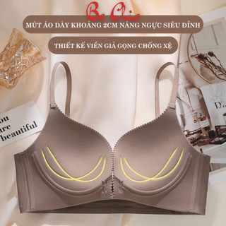 Áo ngực nữ su A907, Áo lót SU không gọng cài trước mềm mịn nâng ngực đệm 1,5cm cao cấp quyến rũ BC_CHIC LINGERIE