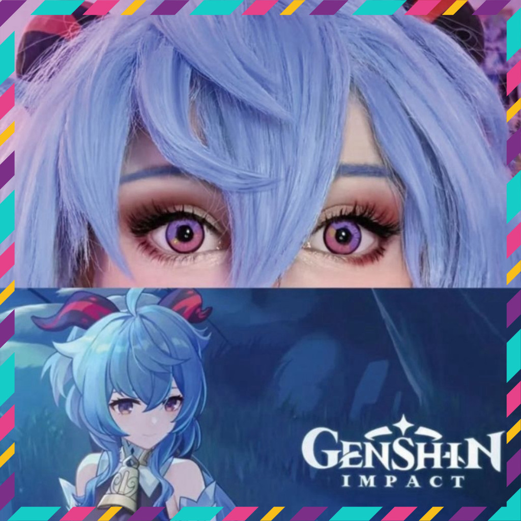 [Miu Cosplay] [Sẵn] Lens cosplay Ganyu - Genshin Impact [Miu Cosplay ...