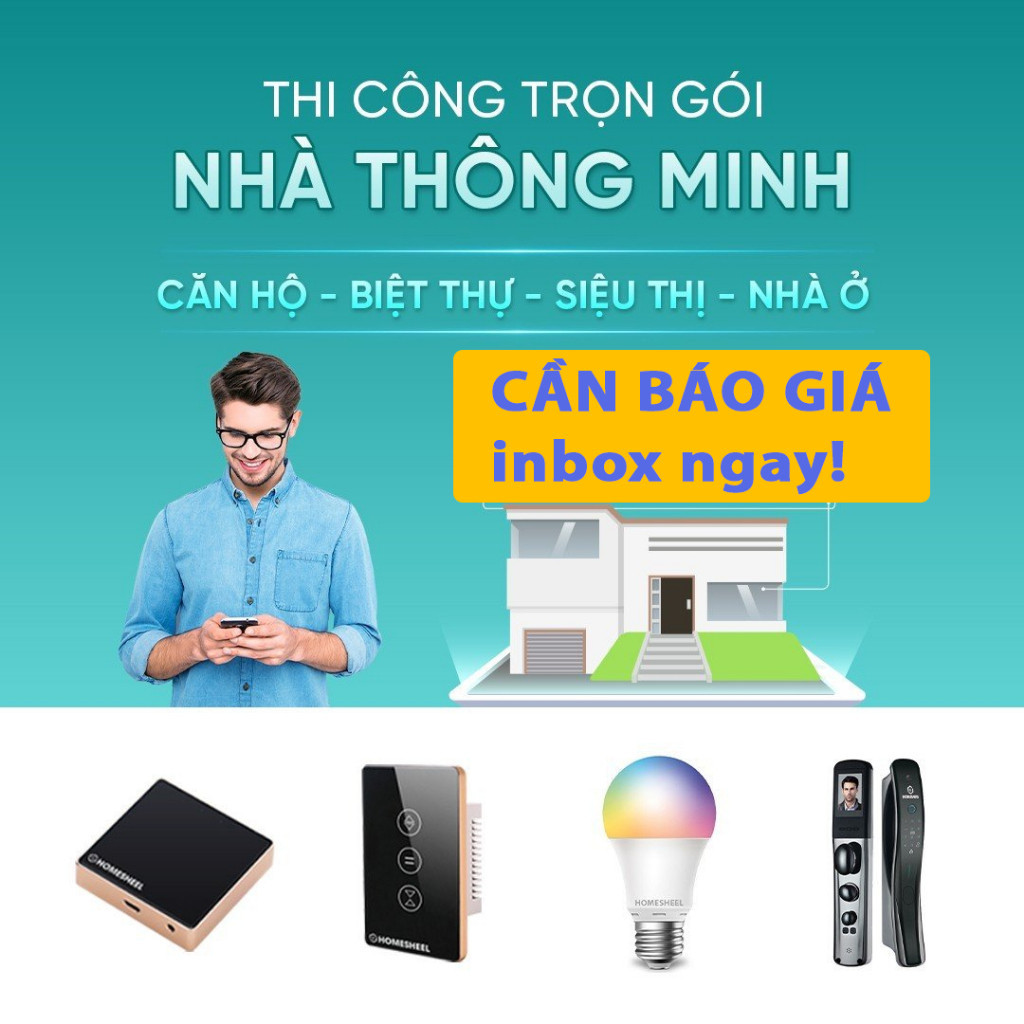 Bộ điều khiển cửa cuốn HOMESHEEL R2 BẢO HÀNH 24 Tháng