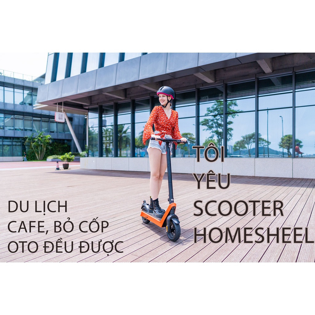 Xe Scooter điện HOMESHEEL X9 PLus bảo hành 24 Tháng
