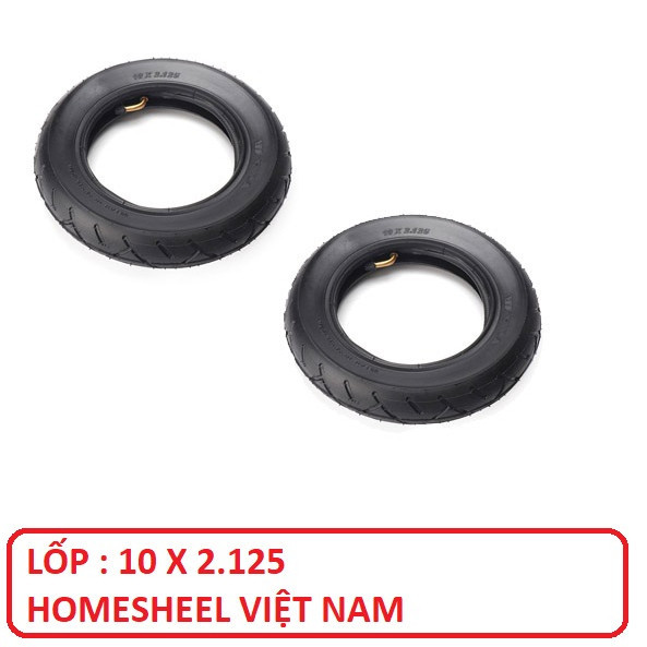 Lốp Xe Điện 10 x 2.125 HOMESHEEL – Bền Bỉ, Bám Đường Tốt, Chống Rò Rỉ Hiệu Quả