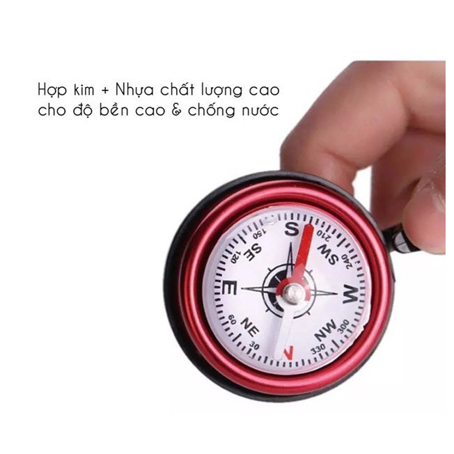 Chuông la bàn Homesheel gắn ghi đông xe đạp điện, xe đạp thể thao, xe đạp thể thao MTB ( Màu bạc)