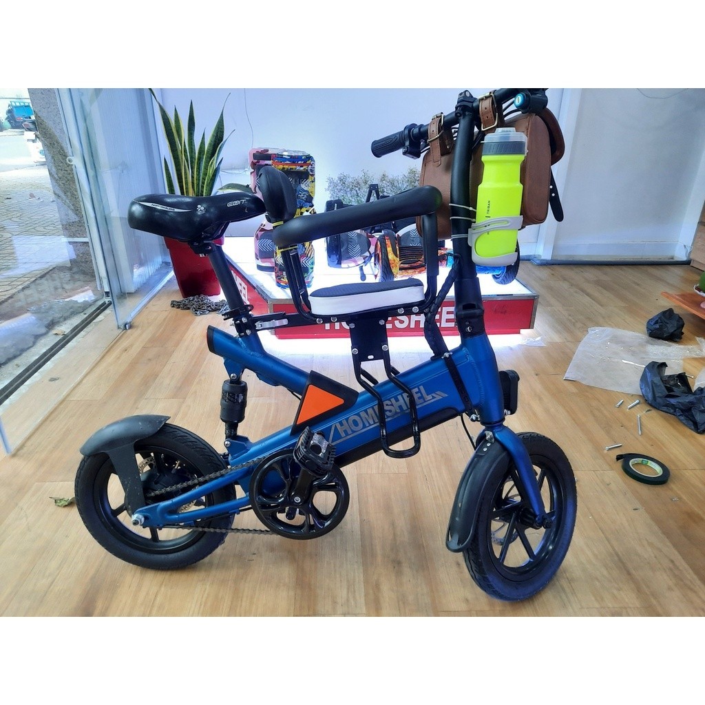 Ghế ngồi phía trước xe đạp, xe đạp điện cho bé HOMESHEEL F1