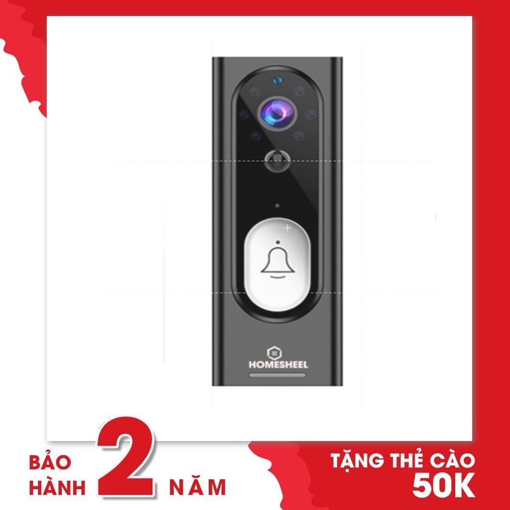 Chuông cửa Camera Smart Homesheel Doorbell M13 chính hãng