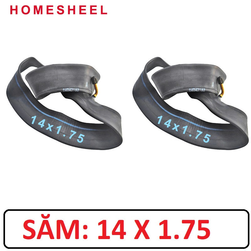 Ruột, xăm, săm xe đạp, đạp điện 14inch chính hãng, chống thủng