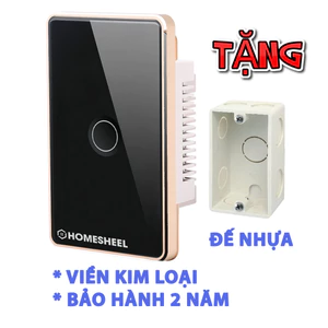 Công tắc thông minh cảm ứng CHÍNH HÃNG HOMESHEEL S1, bảo hành 2 năm