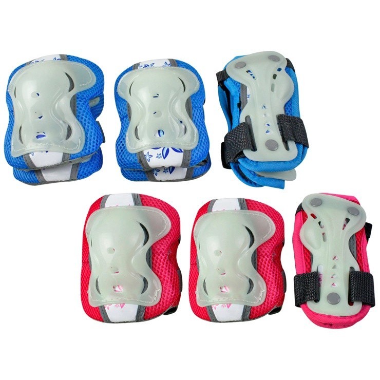 Bộ đồ bảo hộ tay chân 6 món Homesheel dành cho bé và người lớn chơi xe scooter, xe điện, xe cân bằng