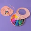 Bộ Màu Nước Dạng Thỏi 24/38 Màu Himi Miya - Solid Watercolor - Kèm Cọ và Khay Vẽ
