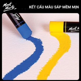 [Hỏa tốc HCM] Màu Sáp Dầu Cao Cấp Mont Marte Bộ 12/24/36/48 Màu