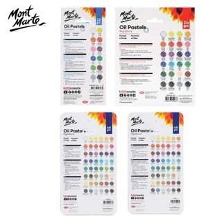 [Hỏa tốc HCM] Màu Sáp Dầu Cao Cấp Mont Marte Bộ 12/24/36/48 Màu