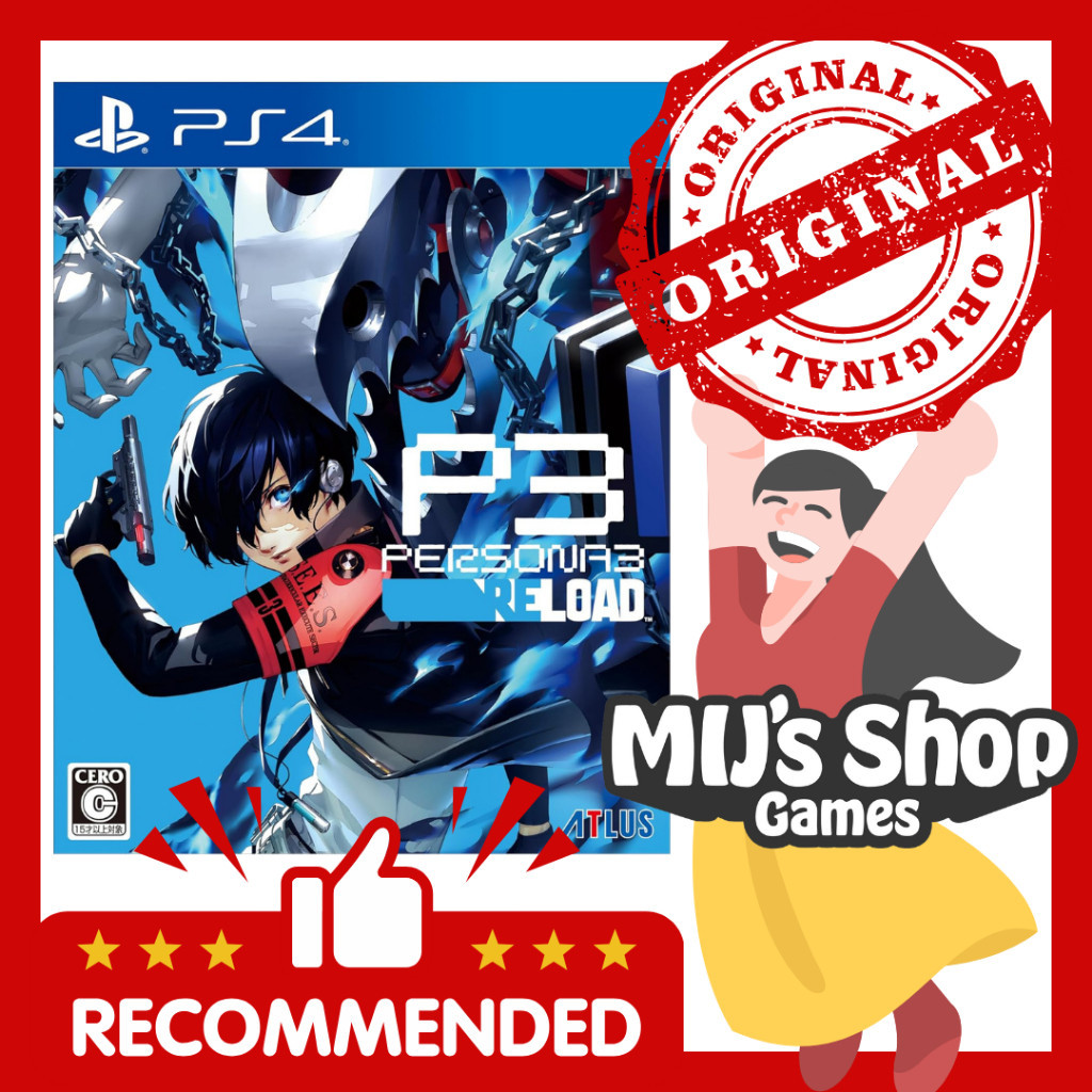 PS4 Playstation4 Persona 3 Reload (R2) | Shopee Việt Nam