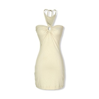 Đầm Nữ Ngắn Centre Hole String , Chất Vải Thun Gân Thoải Mái, WDN058  SOME HOW STORE