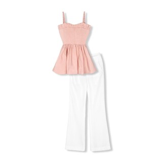 Set Nữ Camitop Flare Pants , Chất Vải Áo xi cotton lót lụa , Quần tuyết mưa Thoải Mái, WSB043 SOME HOW STORE