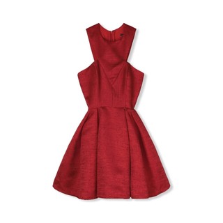 [Deal Độc Quyền] Đầm Nữ Ngắn Sleeveless Classic , Chất Vải Tafta Vân Gỗ Thoải Mái , WDN073  SOME HOW STORE