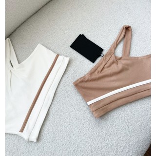 Áo Croptop Nữ Assymetric , Chất Vải ĐB co giãn Thoải Mái , WC000225 , SOMEHOW