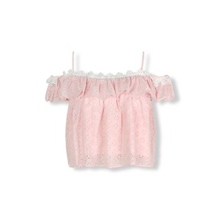 Áo Nữ Crop Ruffle Princess , Chất Vải Boi Cotton Thoải Mái , WKI021  SOME HOW STORE
