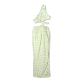 Đầm Dài Nữ Waves String Waist , Chất Vải Thoải Mái , WDD002 SOME HOW STORE