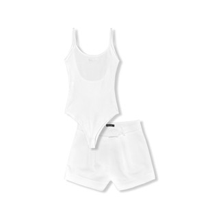 Set Nữ Bodysuit Short Essential , Chất Vải Áo Cotton 4 Chiều , Quần Tuyết Mưa, WSB045 SOME HOW STORE