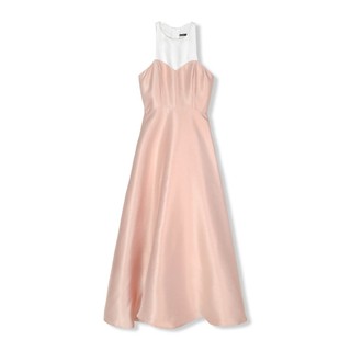 [Deal Độc Quyền] Đầm Dài White Top Sleeveless Gown , Chất Vải Tafta Xước Thoải Mái , WDD058  SOME HOW STORE