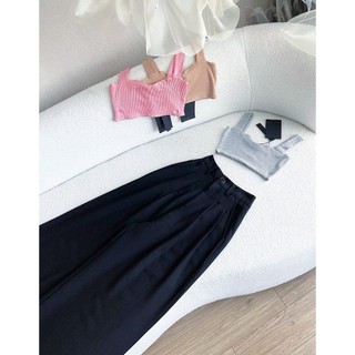 Áo Croptop Nữ Heart-chest , Chất Vải Borip Thun Thoải Mái , WC000176 , SOMEHOW