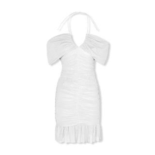 Đầm Nữ Ngắn Sleeveless Ruffle Sun , Chất Vải Thun Lưới Thoải Mái , WDN050 SOME HOW STORE