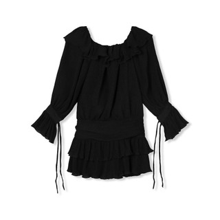 Đầm Nữ Ngắn Loose Minipleat Strapless , Chất Vải Lụa Cát Dập Ly Thoải Mái , WDN063  SOME HOW STORE