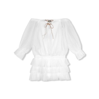 [Deal Độc Quyền] Đầm Ngắn Nữ Loose Top 3 Layers , Chất Vải Tơ Nến Thoải Mái , WDN076  SOME HOW STORE